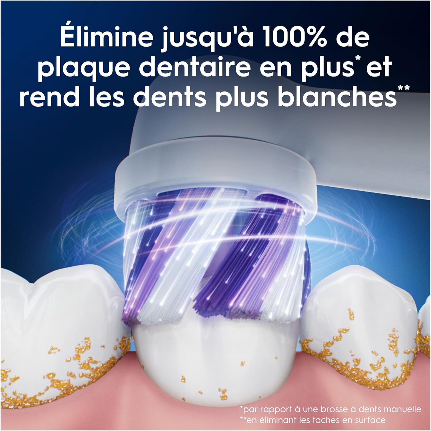 Thumbnail 1 de Oral-B Radiant White : lot de 8 brossettes de rechange pour brosses électriques Oral-B iO