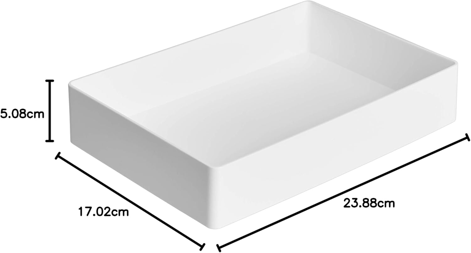 Thumbnail 5 de Amazon Basics Rettangolare portaoggetti 24 cm 🧺
