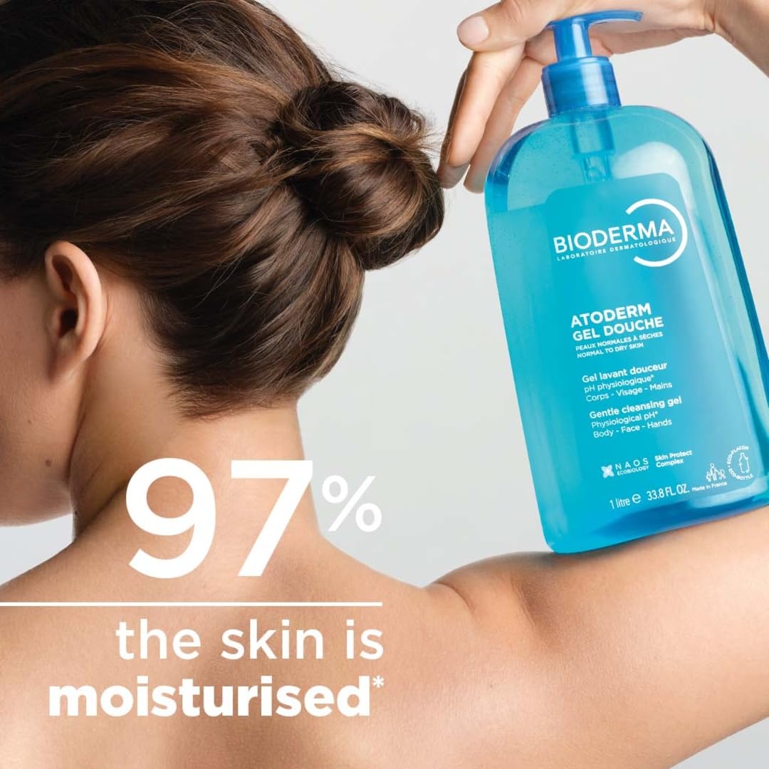 Detalle 2 de Bioderma Atoderm Hydrating Shower Gel