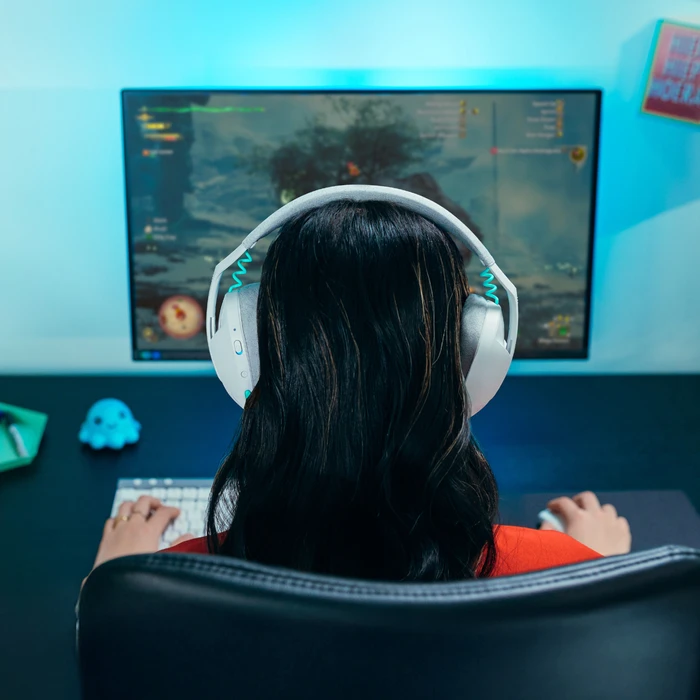 Detalle 2 de Logitech G G321 Lightspeed Kabelloses Gaming-Headset 20 h