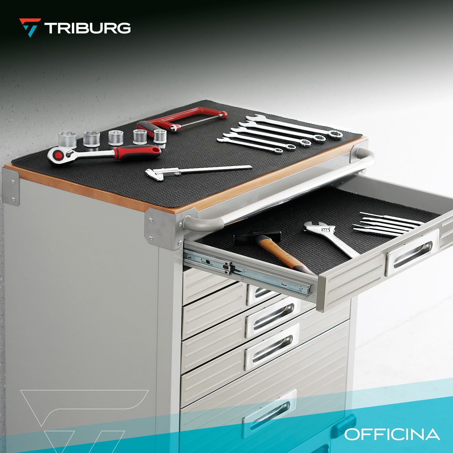 Thumbnail 5 de TRIBURG tappetino universale antiscivolo 120x100 cm tagliabile su misura e lavabile