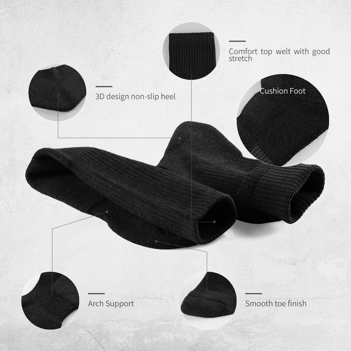 Thumbnail 5 de SOX TOWN Cushioned Crew Socks