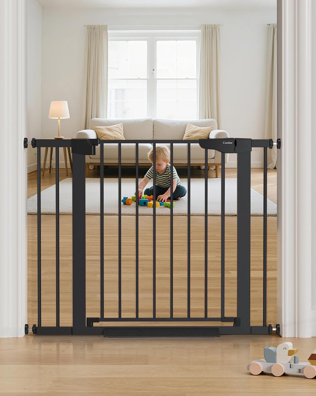 Detalle de Cumbor Baby Gate 29.7–40.6 in 🚪
