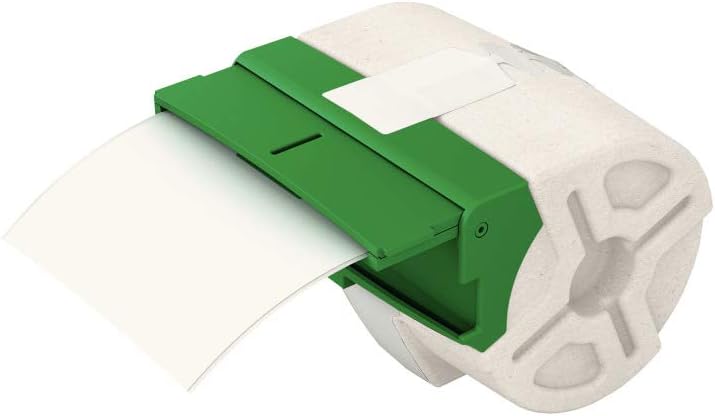 Detalle de Leitz Cartuccia etichette in continuo 88 mm x 22 m (Adesivo rimovibile) - 70270001, Bianco