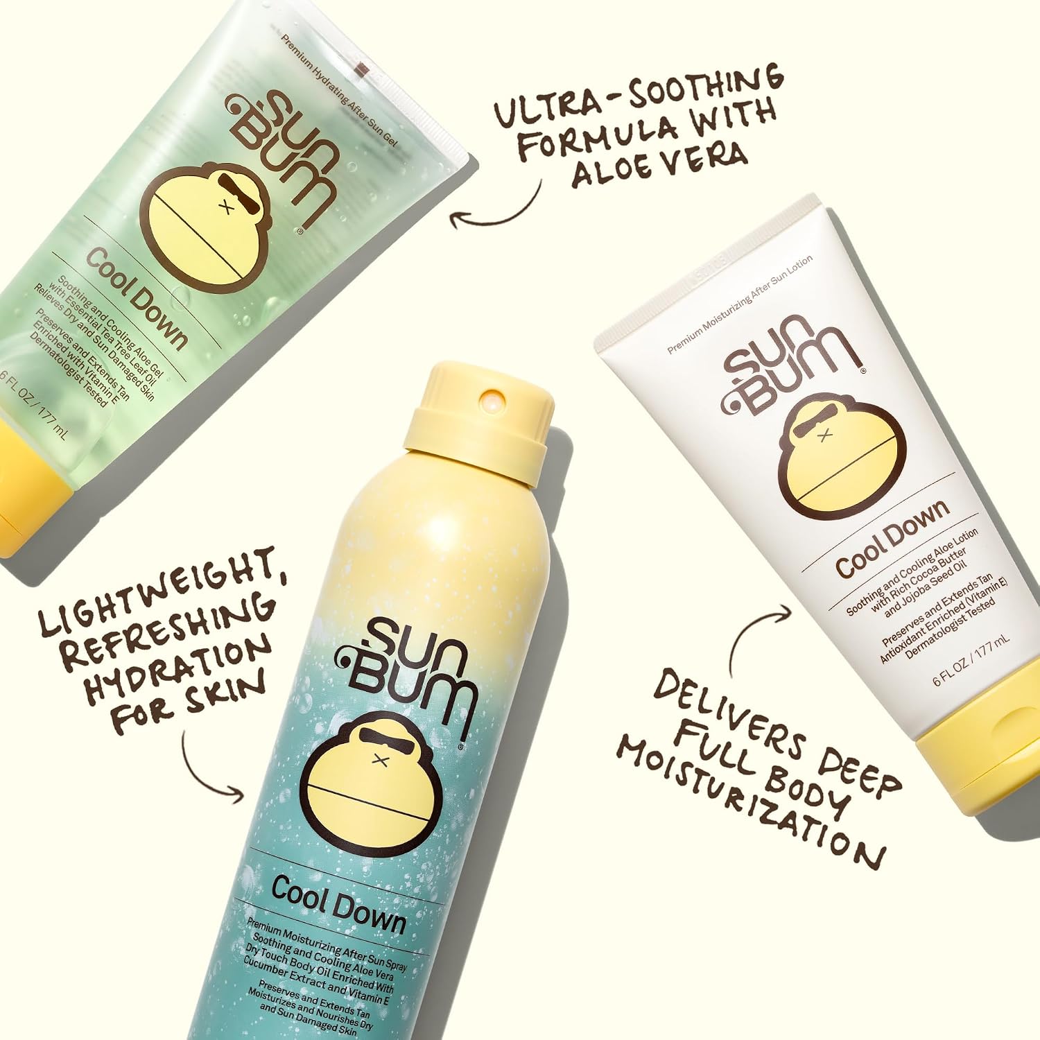 Thumbnail 3 de Sun Bum Cool Down Hydrating After Sun Spray, 177ml with Aloe Vera & Vitamin E