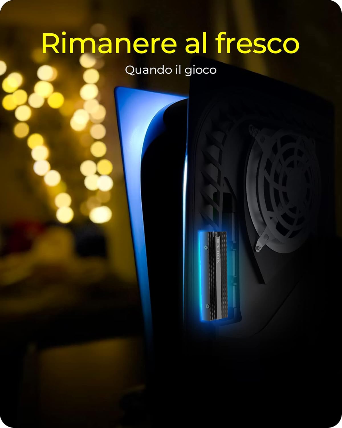 Thumbnail 6 de ICY BOX IB-M2HS-PS5 dissipatore M.2 per PS5 (SSD 2280, altezza 10 mm) con 3 pad termici