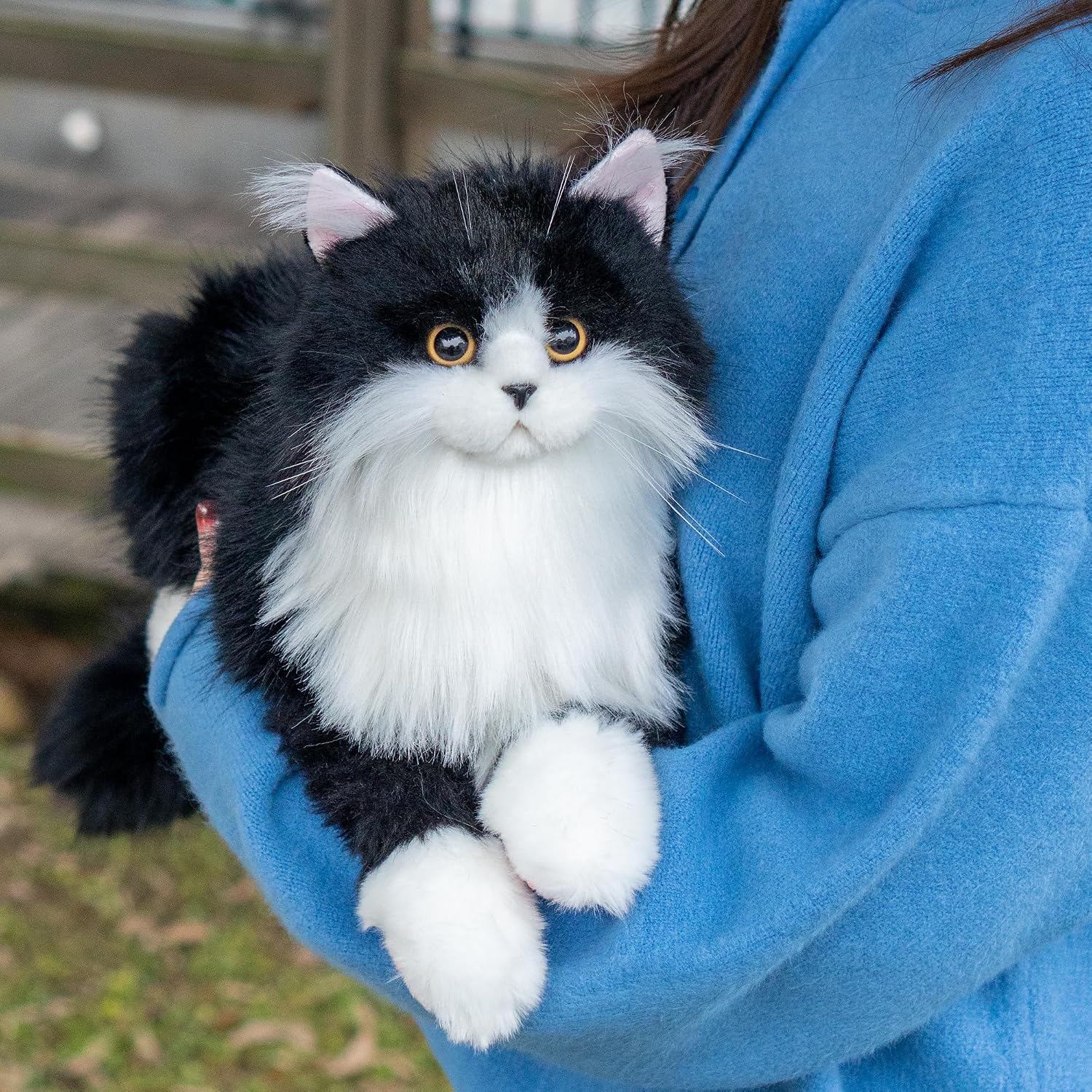 Thumbnail 6 de Chongker Lifelike Cat Plush Toy