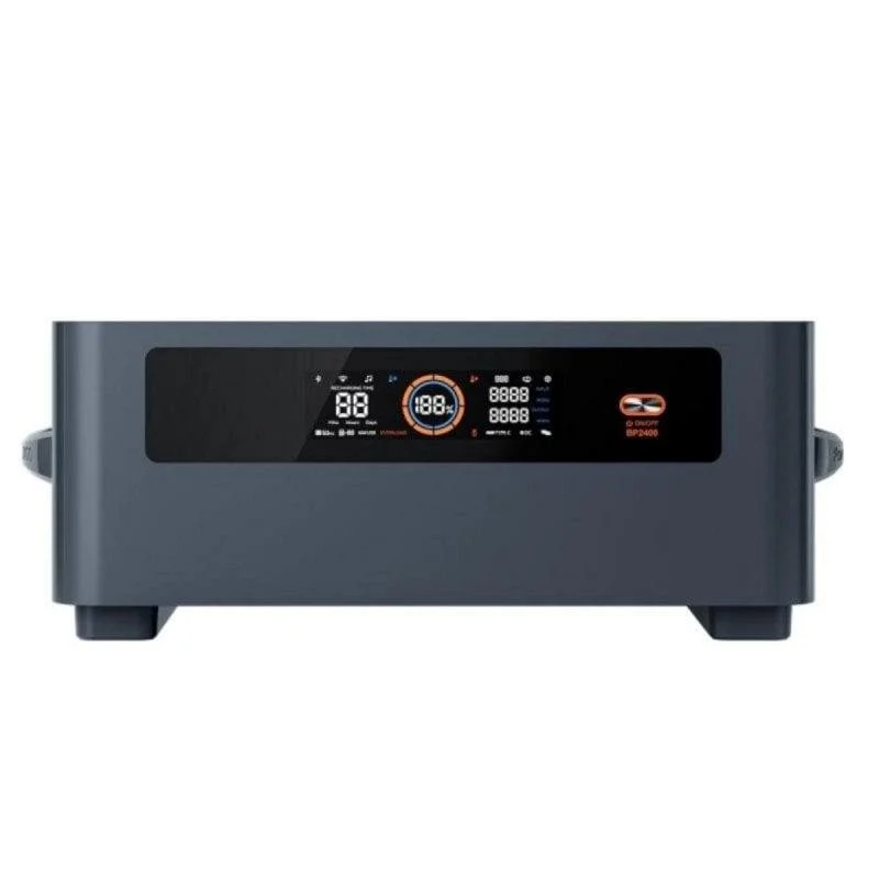 Detalle de Batería modular OSCAL BP2400 Pro 2016Wh LiFePO4 — expansión modular hasta 10 módulos PowerMax