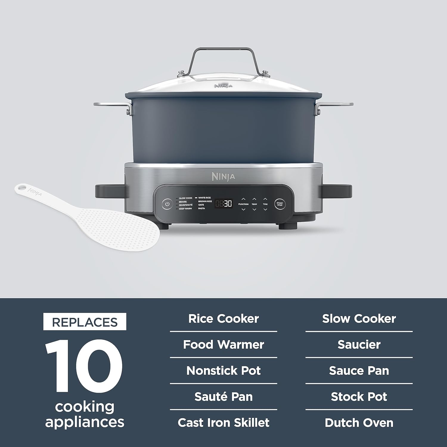 Detalle de Ninja Foodi Everyday PossibleCooker Pro MC1101C 6.5-Qt Multi-Cooker