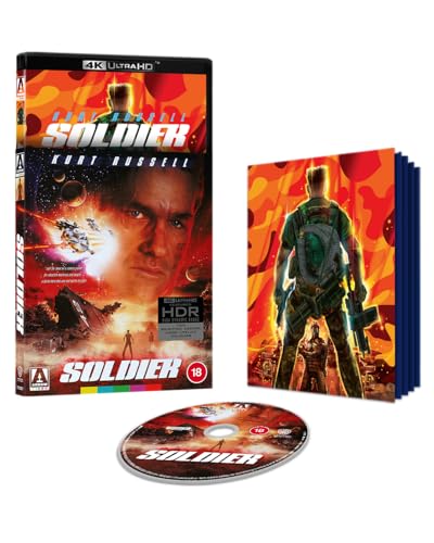 Detalle de Arrow Video Soldier Limited Edition 4K UHD Blu-ray, Region Free