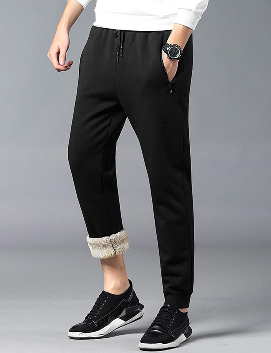 Thumbnail 1 de Yeokou Sherpa Lined Thermal Joggers