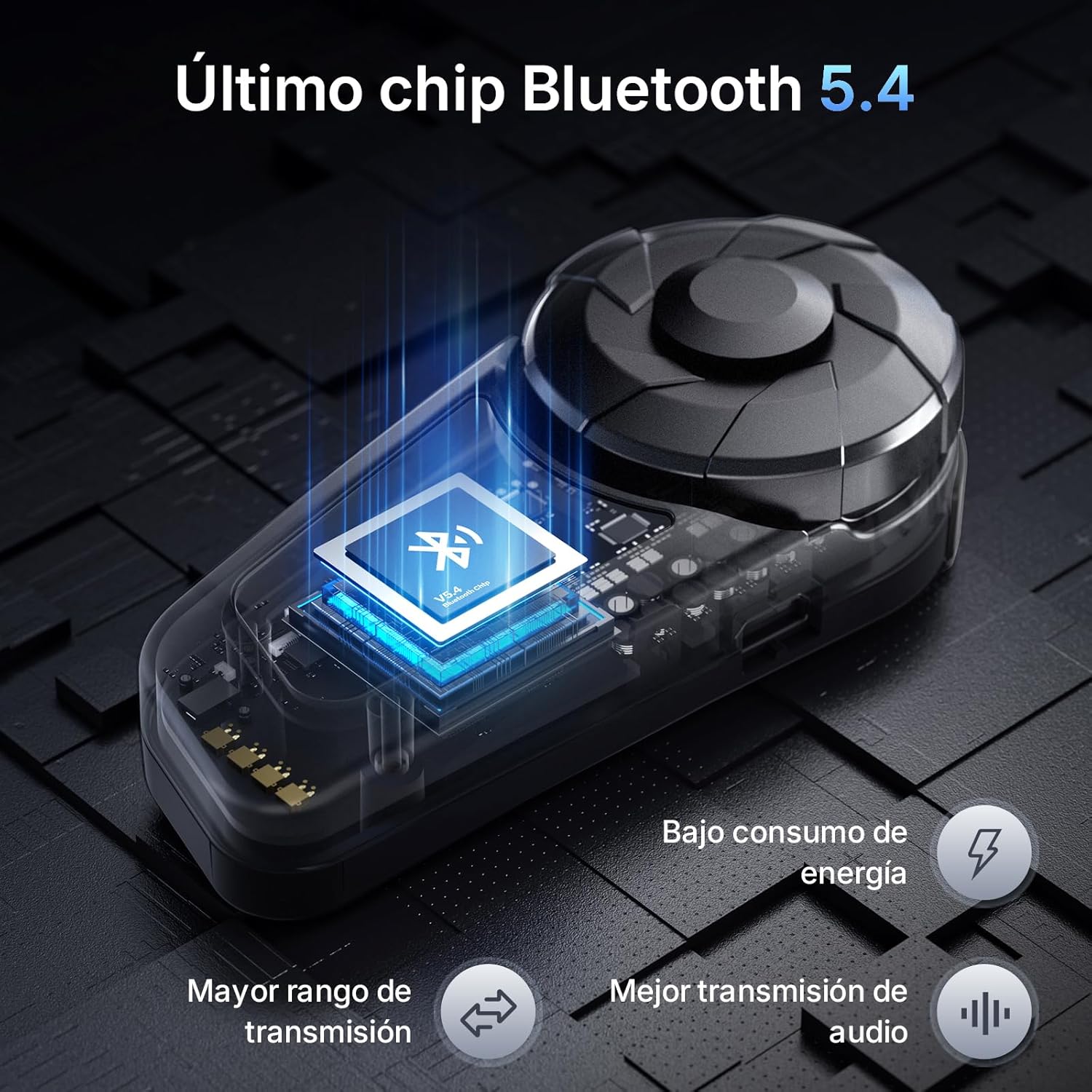 Thumbnail 1 de Fodsports FX-S casco Moto Bluetooth 5.4