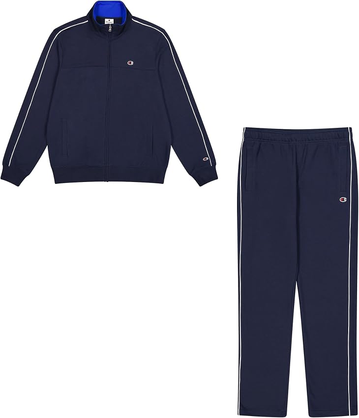 Detalle de Champion Legacy Full Zip Chándal Azul Hombre
