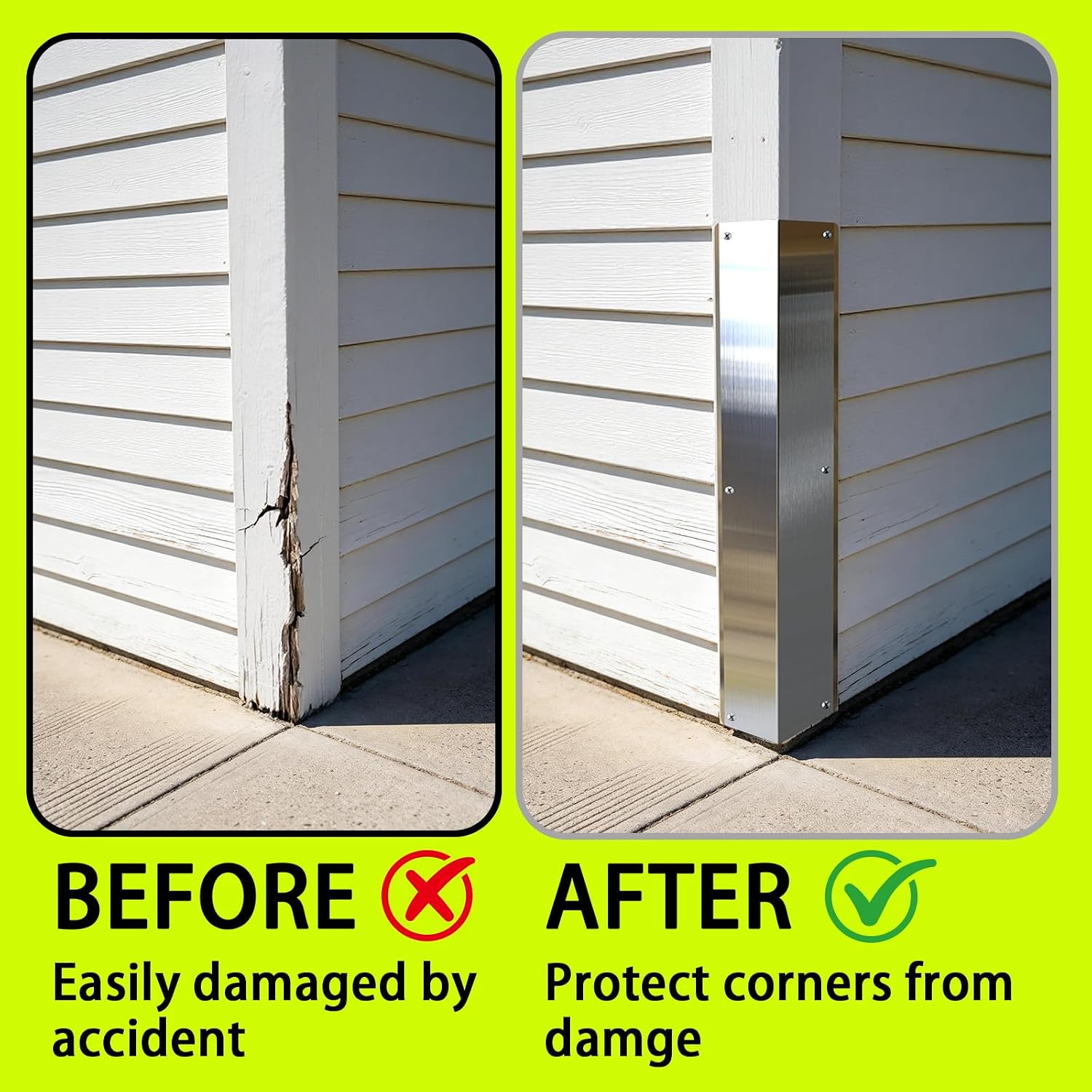 Detalle 2 de 304 Stainless Steel Wall Corner Guards
