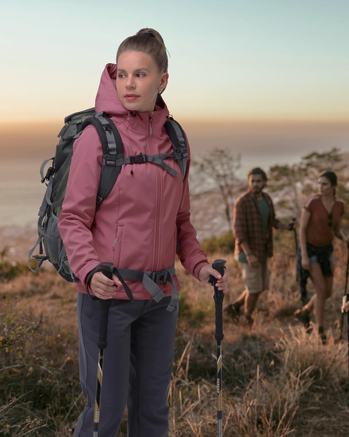 Detalle de 33,000ft Damen Softshelljacke 8.000 mm