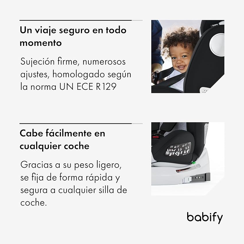 Thumbnail 4 de Babify Onboard Silla de Coche Isofix para Bebés y Niños