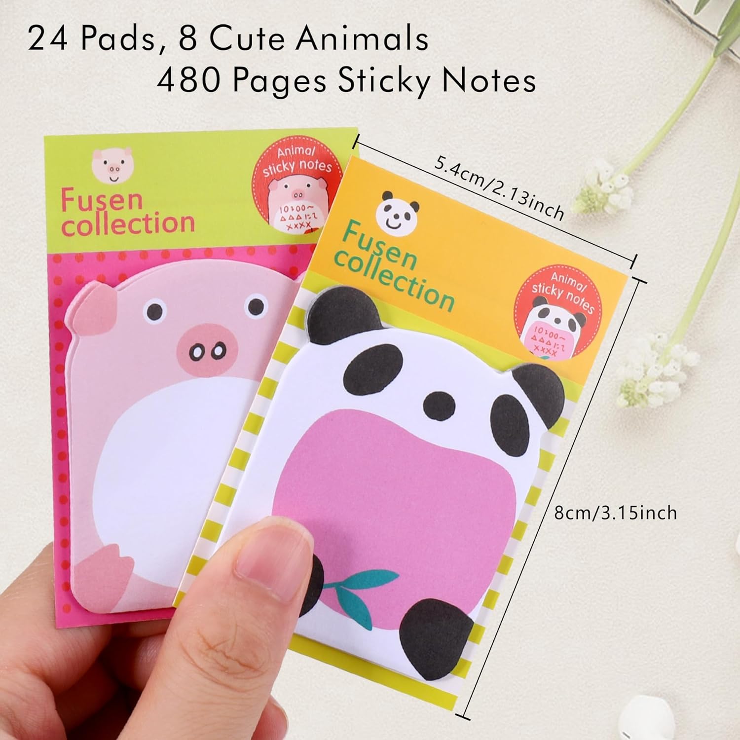 Thumbnail 1 de JIANTA Haftnotizen 480 Blatt 📝