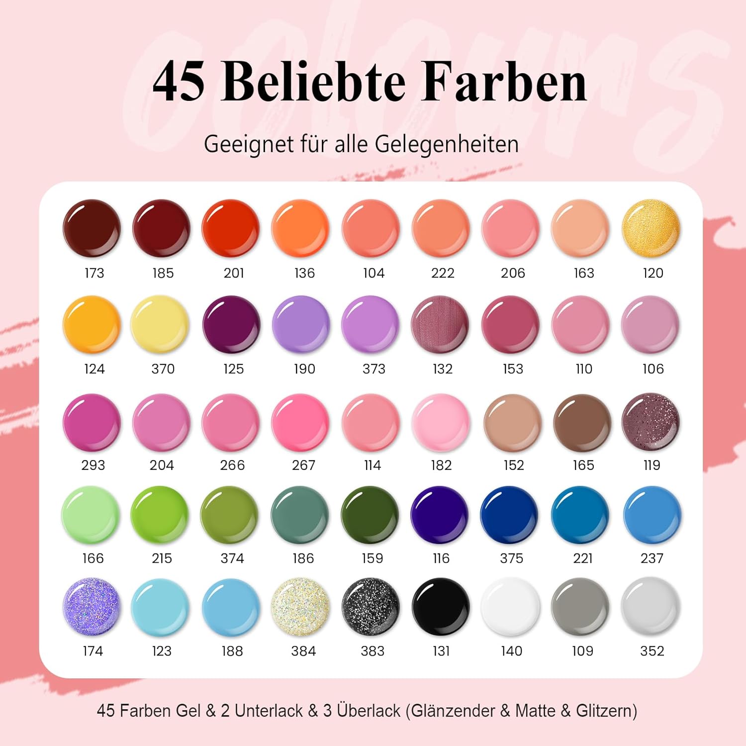 Thumbnail 1 de VANREESA U V Nagellack Set 50 Stück 💅