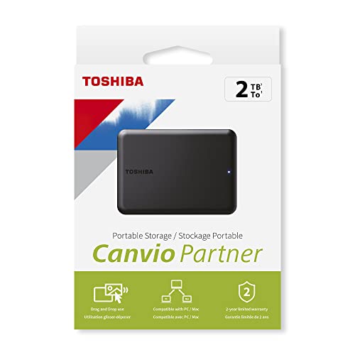 Thumbnail 6 de Toshiba Canvio Partner 2TB: disco duro externo portátil para Mac y Windows