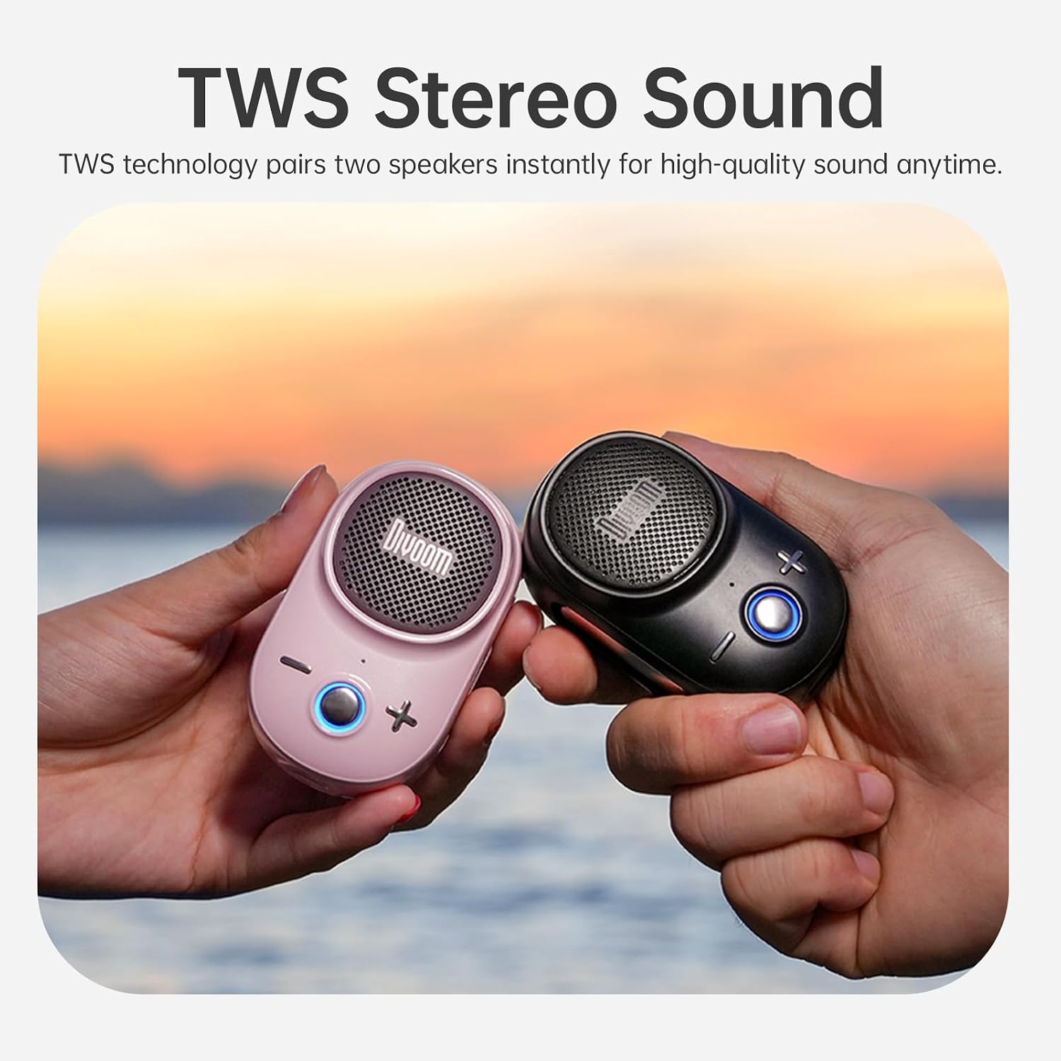 Thumbnail 6 de Divoom Itour-S Mini Clip Bluetooth-Lautsprecher