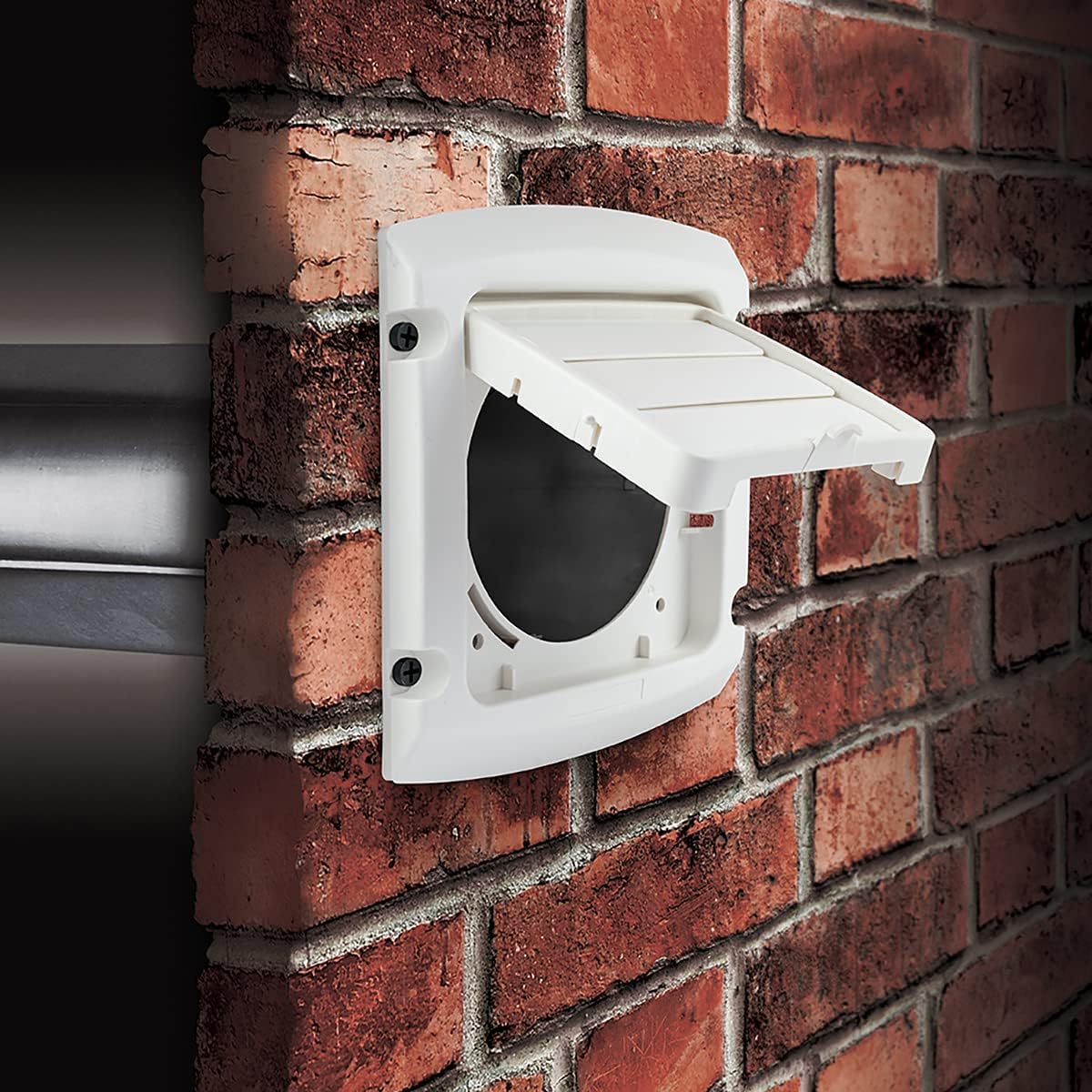 Detalle 1 de Dundas Jafine BHLH4WZW EzAccess Exhaust Hood, 4-Inch White Plastic