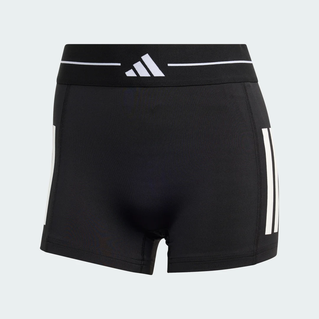 Detalle de Mallas cortas Hyperglam 3 Stripes de Adidas — Negro
