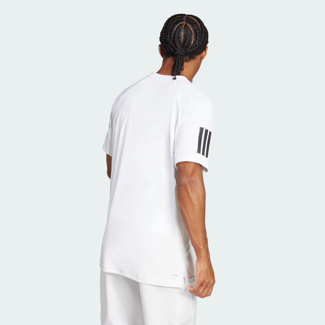 Thumbnail 1 de Camiseta Club Tennis Climacool 3-Stripes de Adidas – Blanco