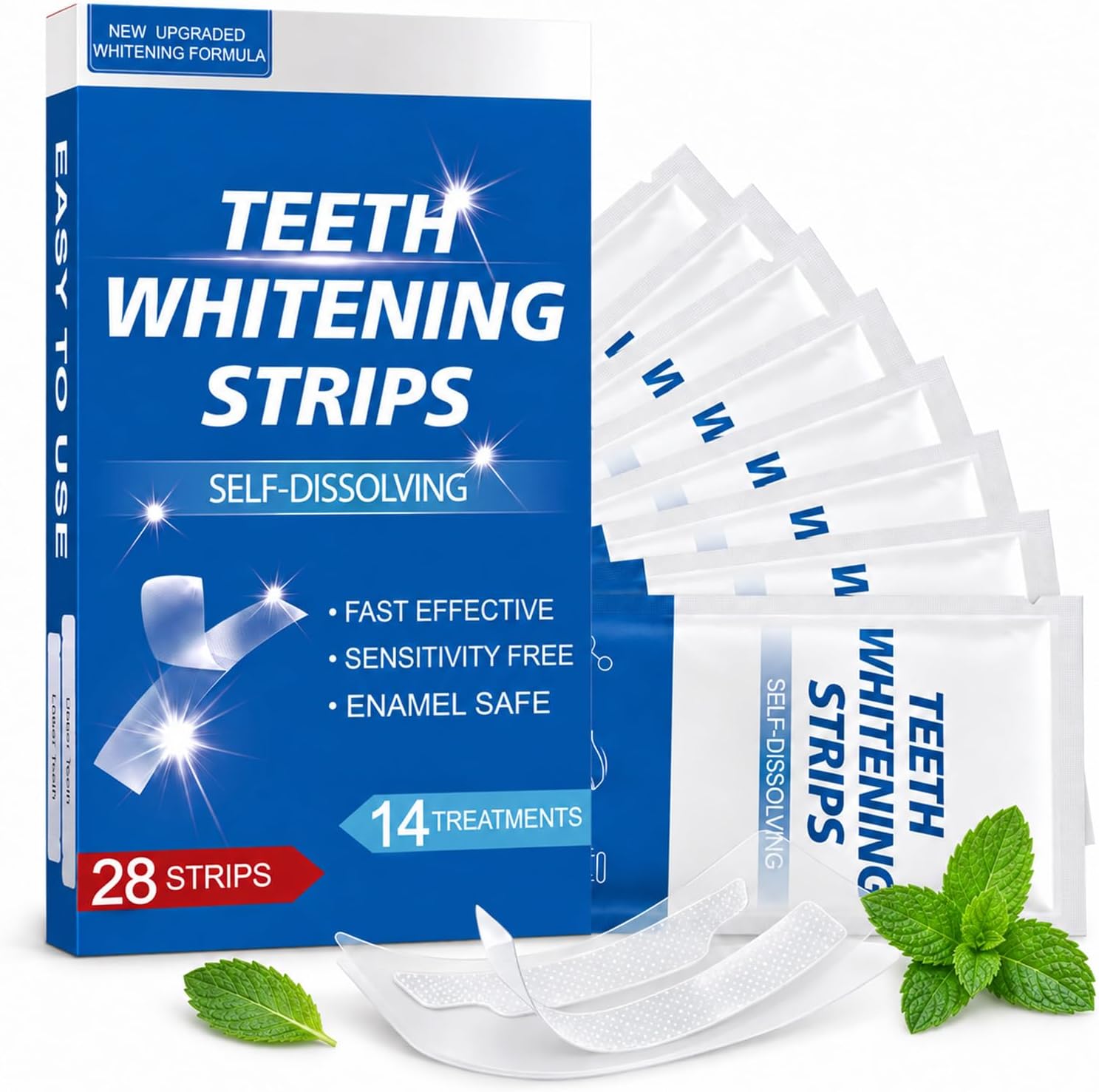 Detalle de KAKUJ Teeth Whitening Strips 14 Treatments