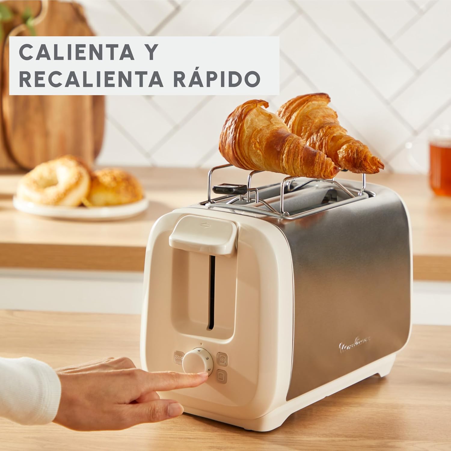 Thumbnail 5 de Moulinex Subito Tostadora 2 Ranuras y Calentador 🍞