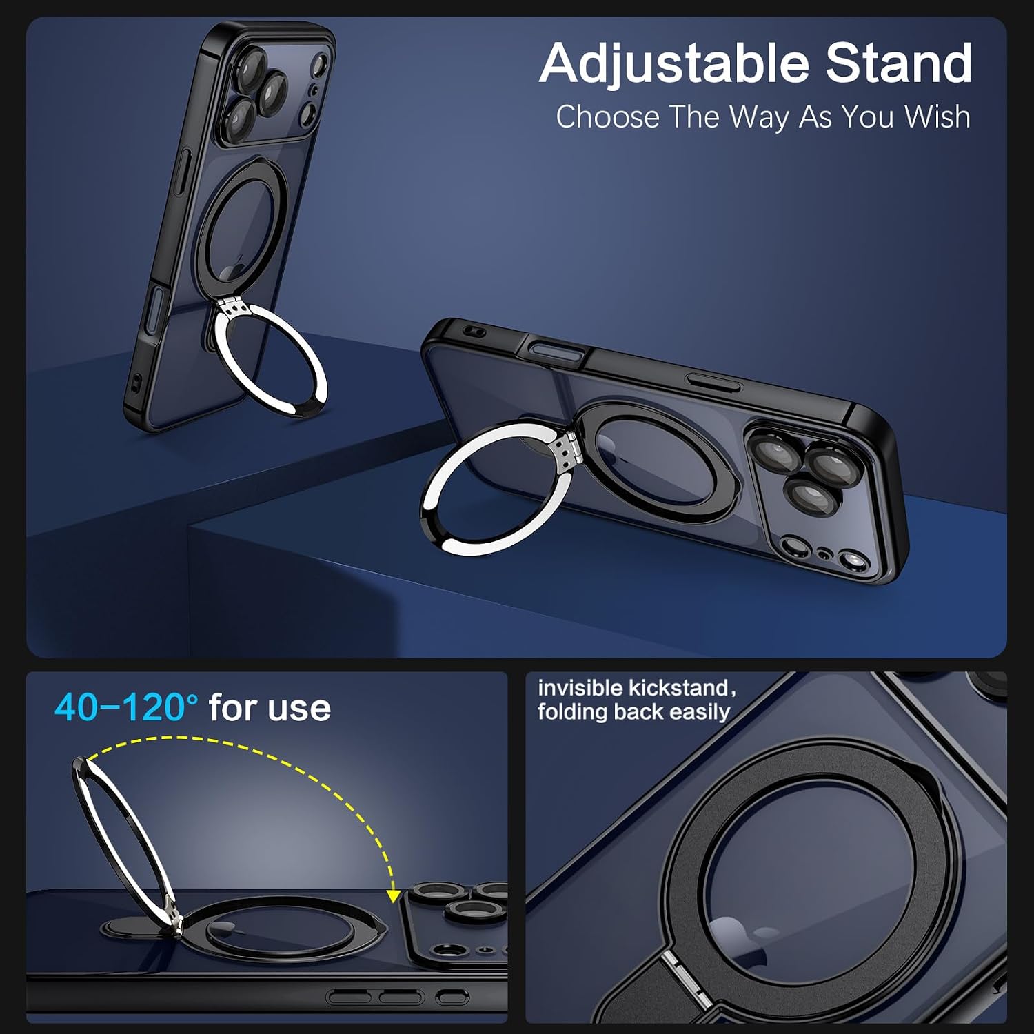 Detalle 2 de BENTOBEN Magnetic Case for iPhone 17 Pro