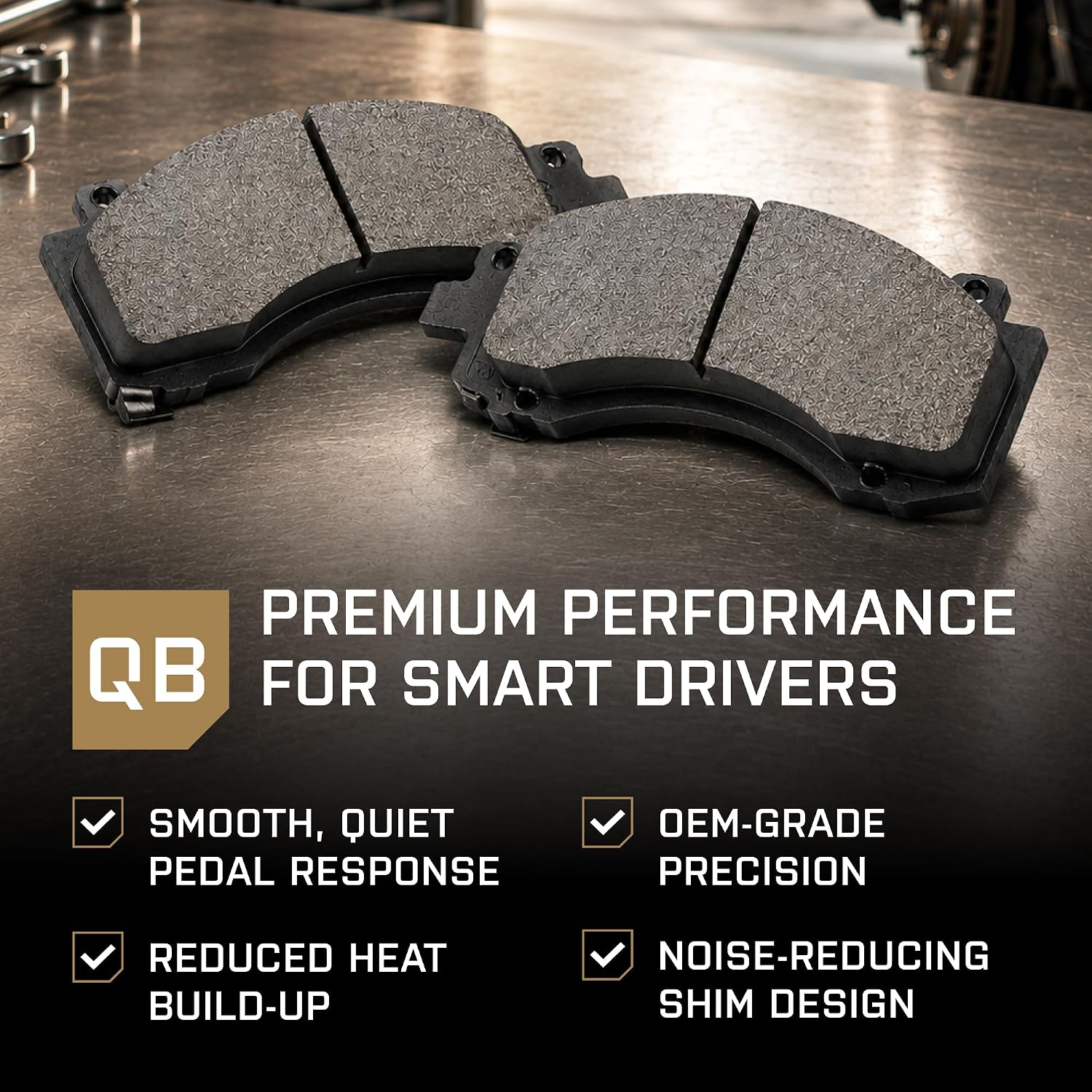 Thumbnail 6 de QUALITY-BUILT Front Brake Pads BP1303M