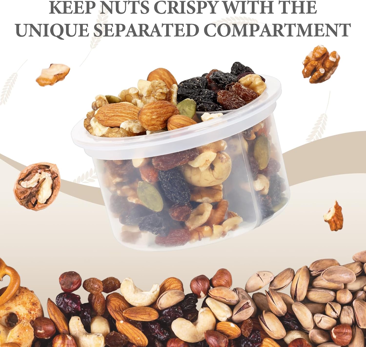 Detalle 2 de SOLIGT Overnight Oats Jars 16oz