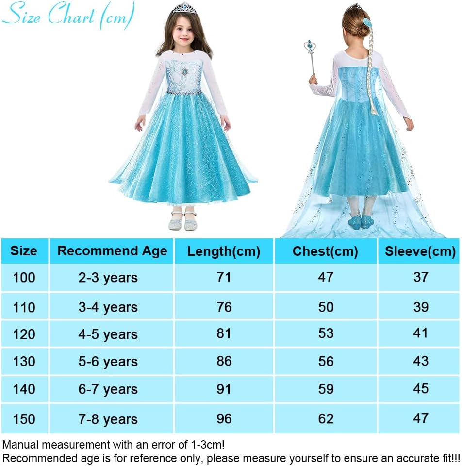 Thumbnail 5 de URAQT Princess Dress for Girls