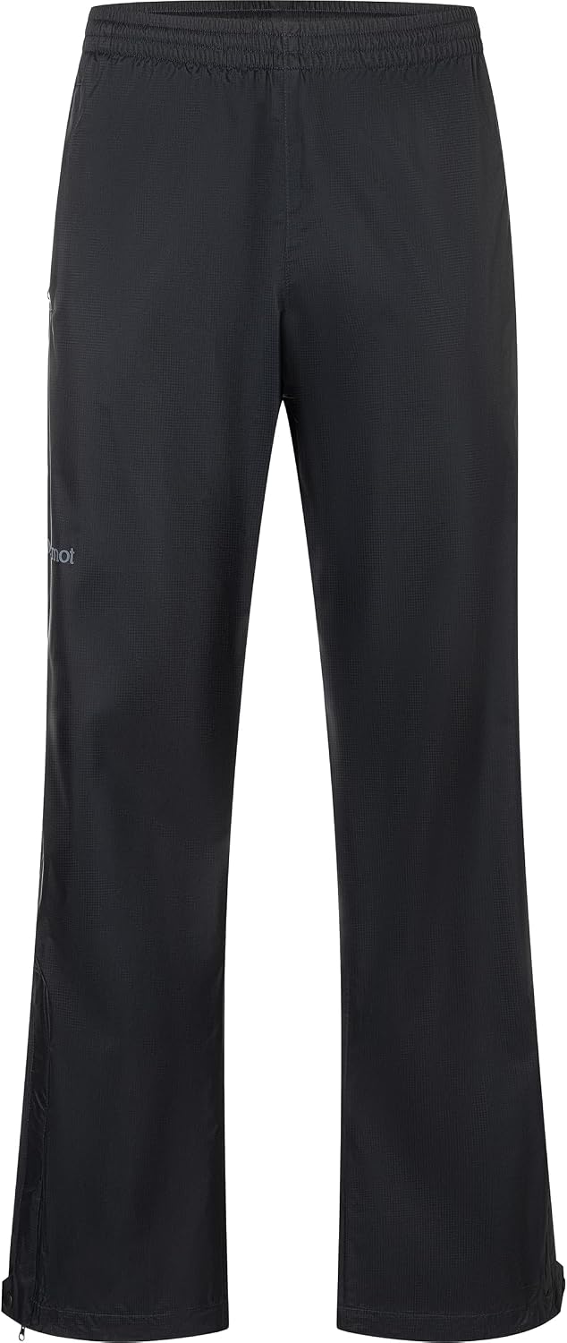 Detalle 2 de MARMOT Men's PreCip Evo Rain Pant (Black, Medium) — Lightweight, Breathable Waterproof Protection