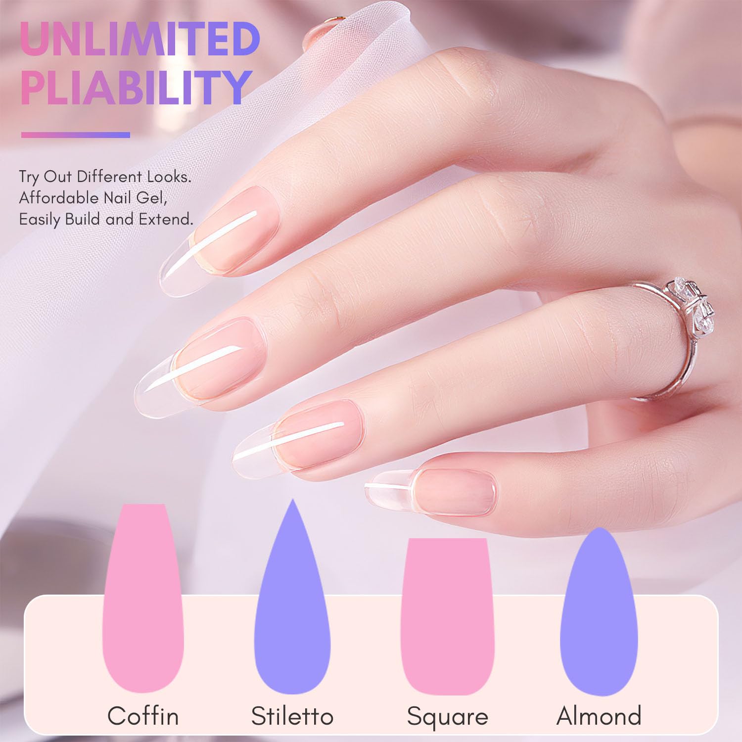 Thumbnail 6 de Makartt Poly Nail Extension Gel 50 ML 💅