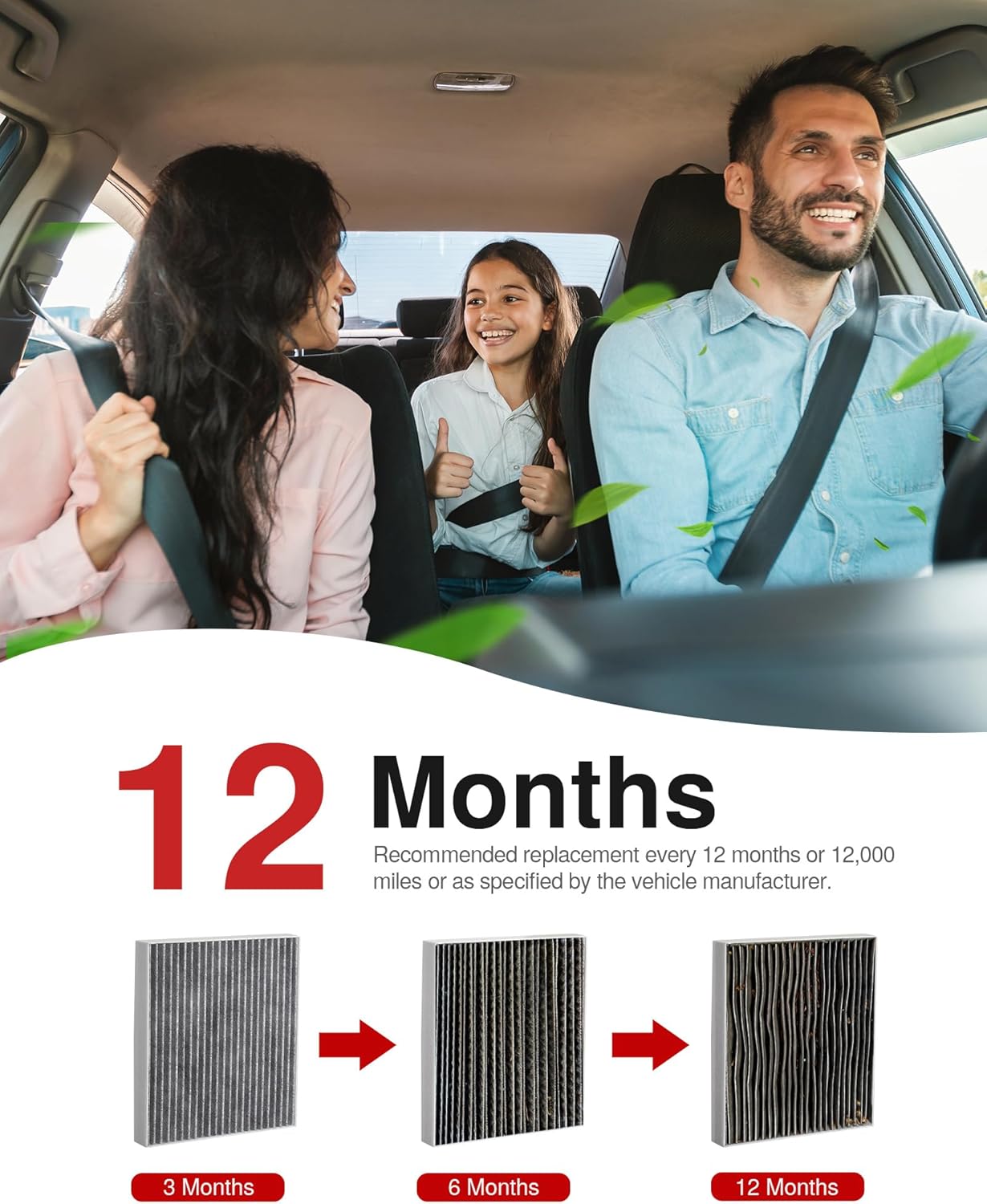 Thumbnail 4 de Puroma Cabin Air Filter Activated Carbon