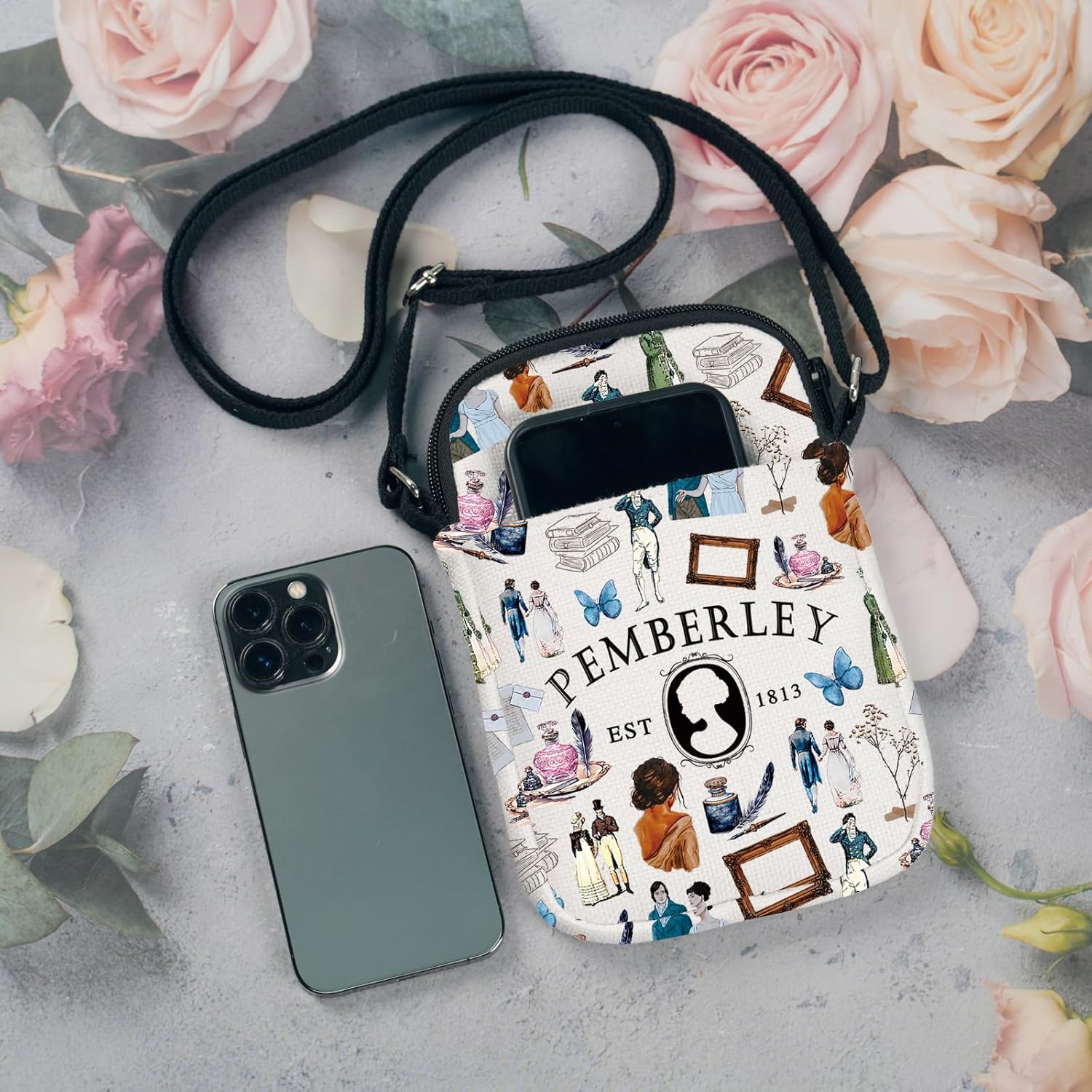 Thumbnail 1 de AKTAP Pride 1813 Jane Austen Mini Crossbody Bag