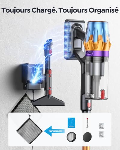 Thumbnail 7 de Fieety U11 aspirateur balai sans fil 650 W, 55 kPa, bac 1,8 L
