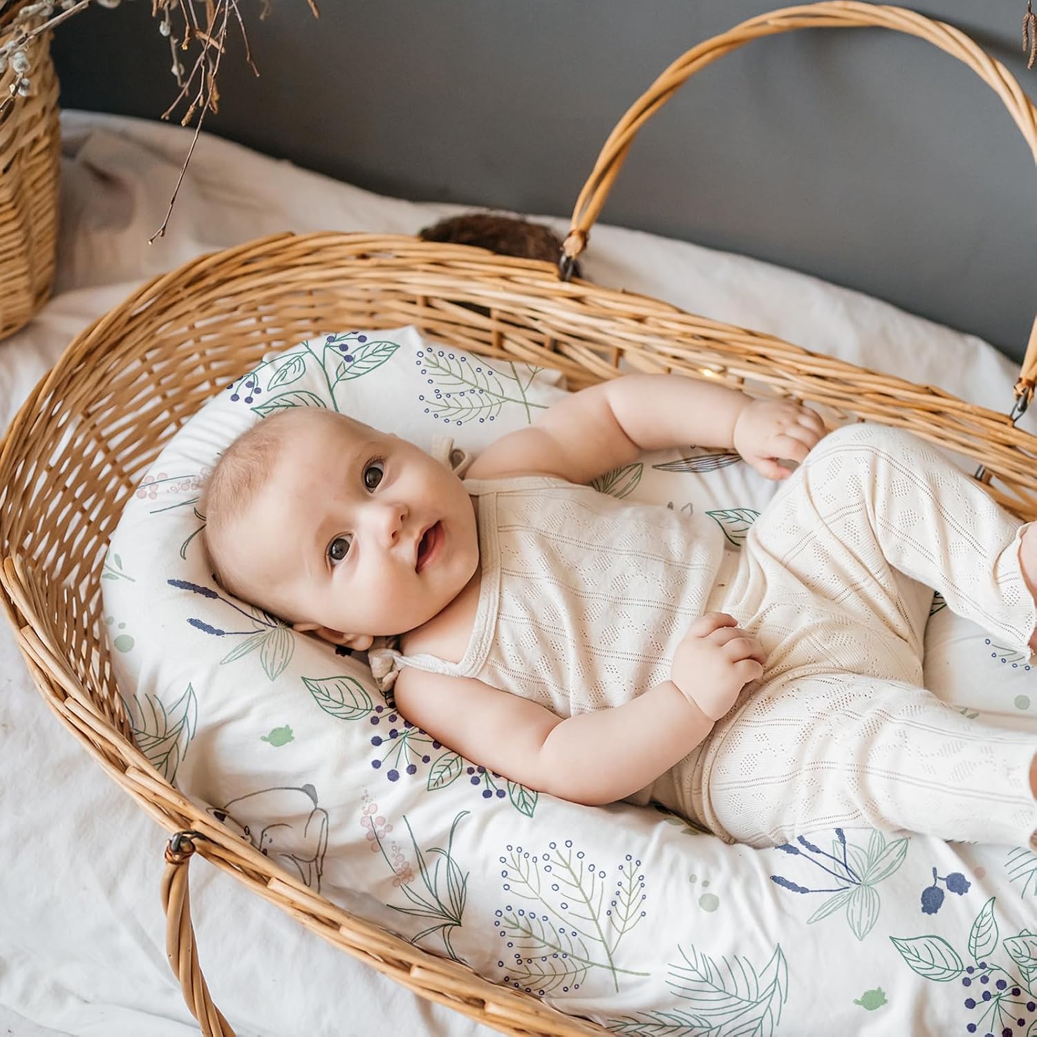 Detalle 1 de GLLQUEN BABY fitted crib sheets 81 x 41 x 8 cm