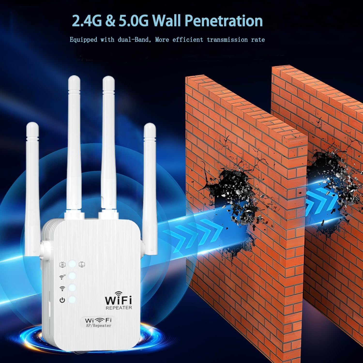 Thumbnail 1 de TVVNHA WiFi extender 1200Mbps