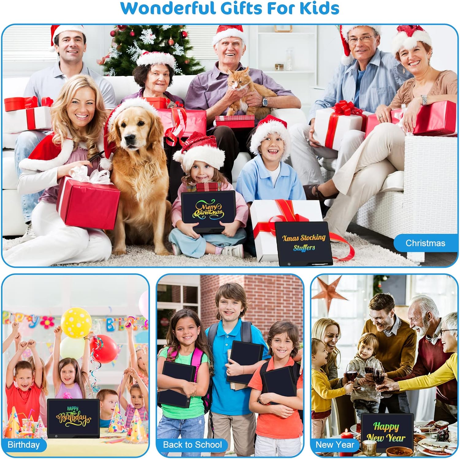 Thumbnail 6 de LCD-Schreibtablett für Kinder 16 Zoll – wiederaufladbar, robust und kinderfreundlich