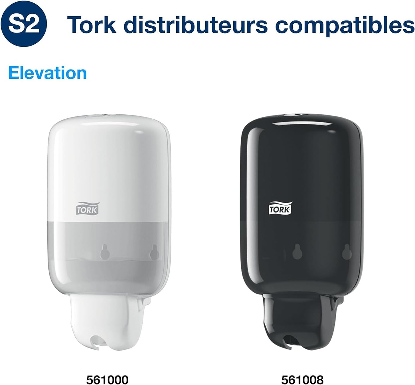 Thumbnail 1 de Tork mini Savon liquide mains Peaux sensibles S2 475 ml (420702) sans parfum