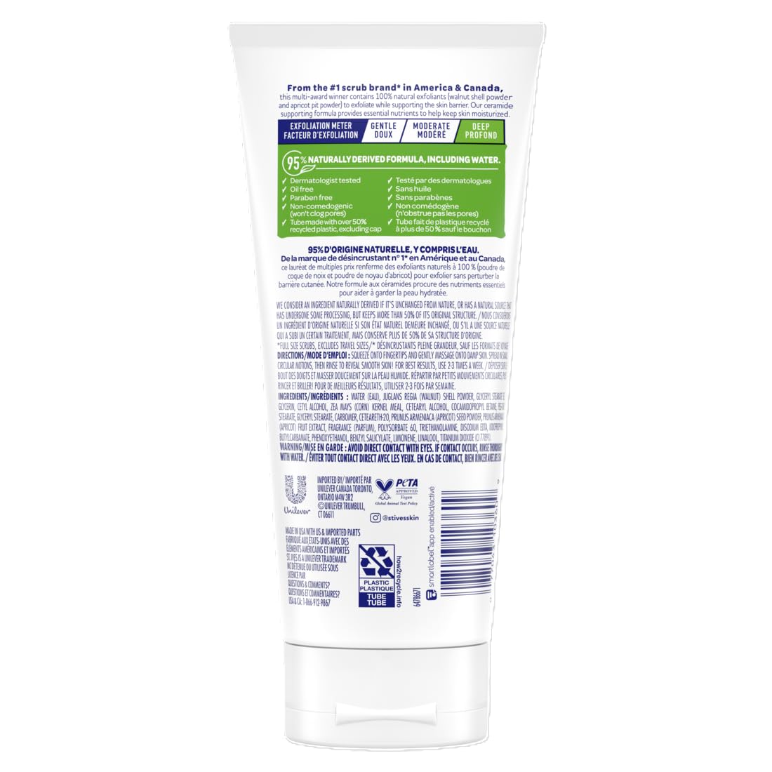 Detalle 2 de St. Ives 00077043113554 Fresh Skin Apricot Face Scrub, Deep Exfoliating, Oil-Free, 6 oz