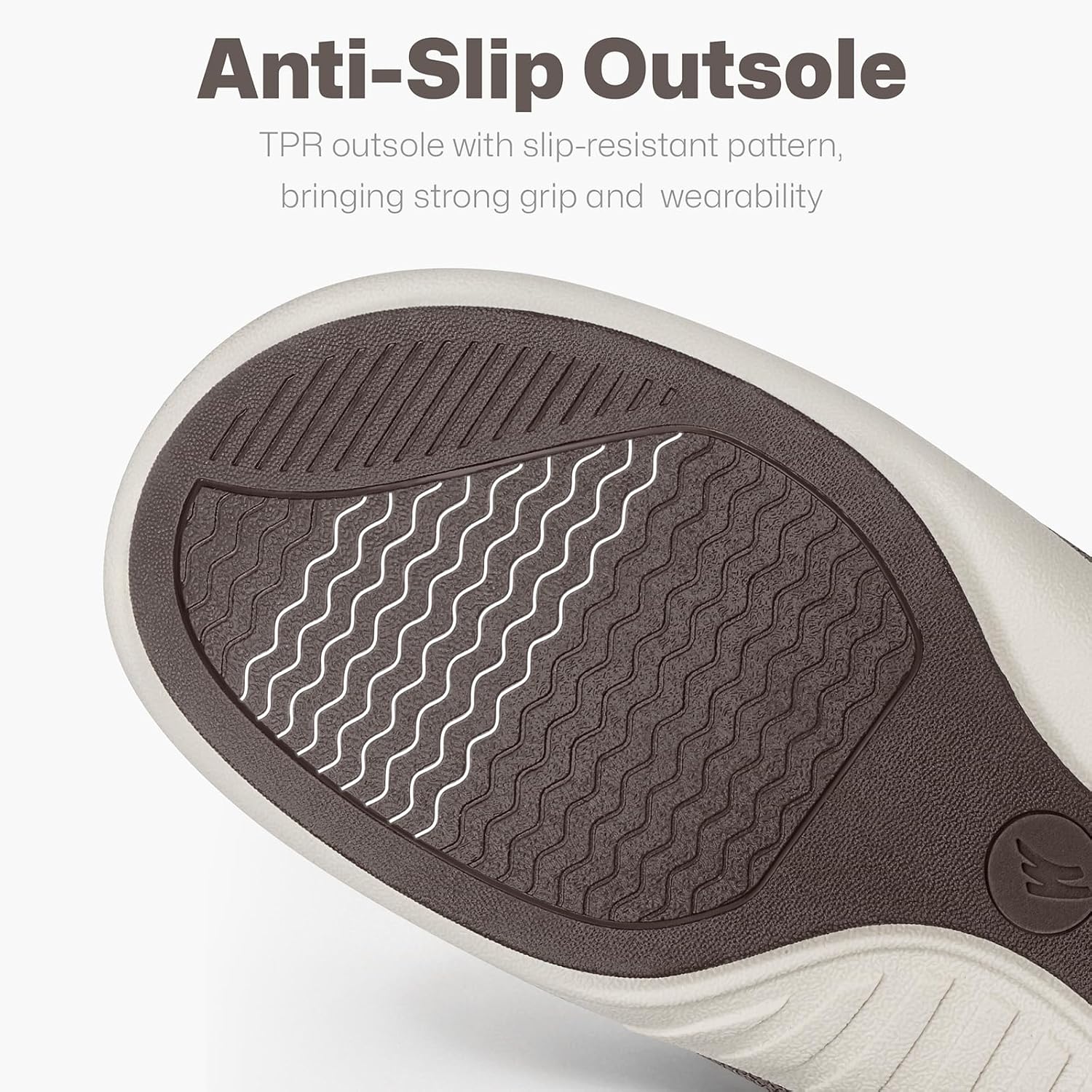 Thumbnail 6 de Mens Slip On Shoes: Canvas Loafers with Arch Support for Plantar Fasciitis & Pain Relief