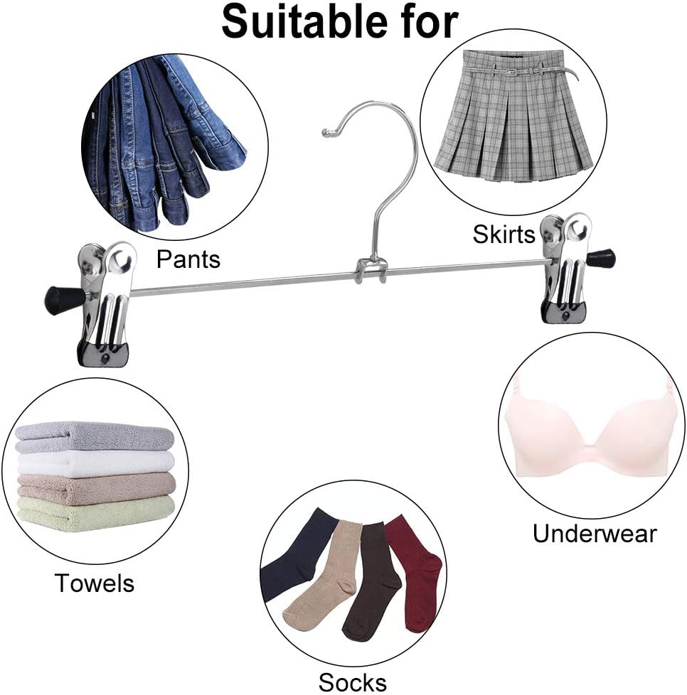 Thumbnail 3 de NORTHERN BROTHERS Pants Hangers with Clips 20 pack