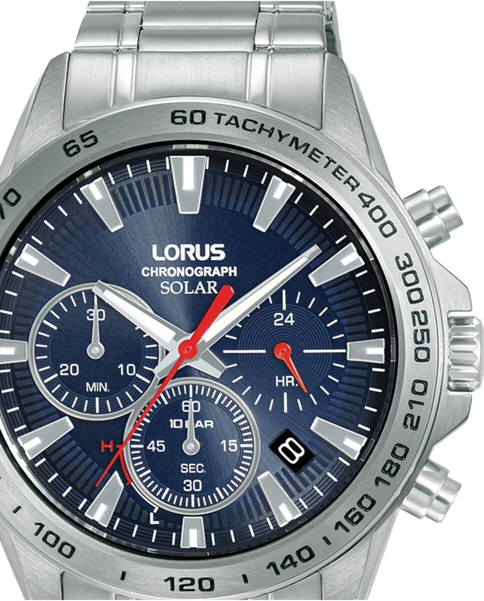 Thumbnail 1 de Lorus Herren Analog Quarz Uhr mit Edelstahlarmband (silberfarbenes Design)