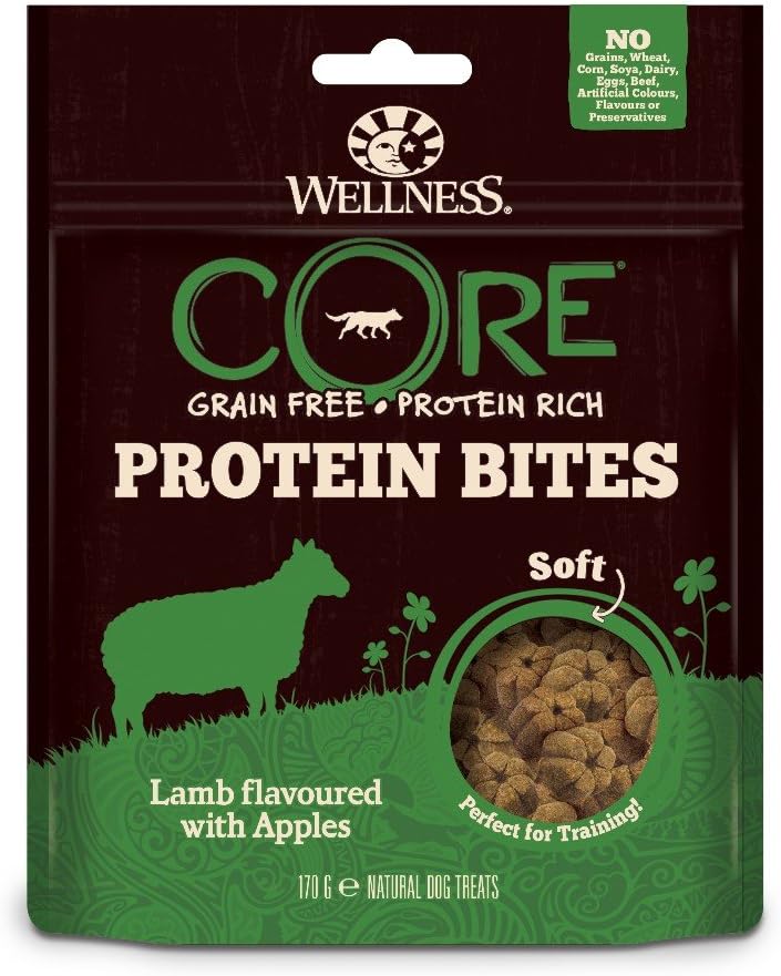Detalle 1 de Wellness CORE Puppy Trainers – przysmaki dla szczeniąt, kurczak i marchewka, 170 g