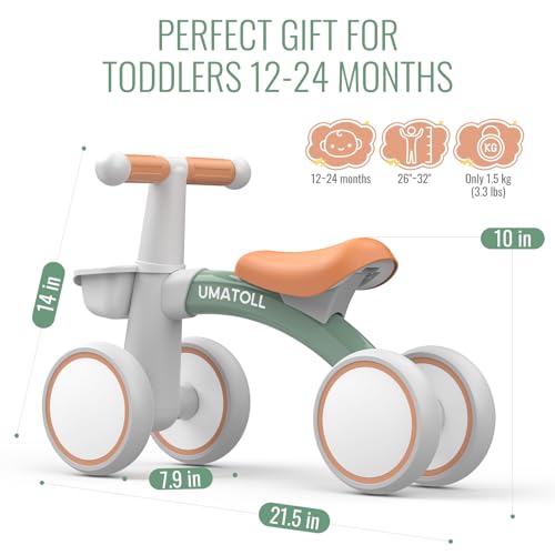 Thumbnail 8 de Umatoll Draisienne Bébé 1 an – vélo d’équilibre léger et stable pour l’éveil
