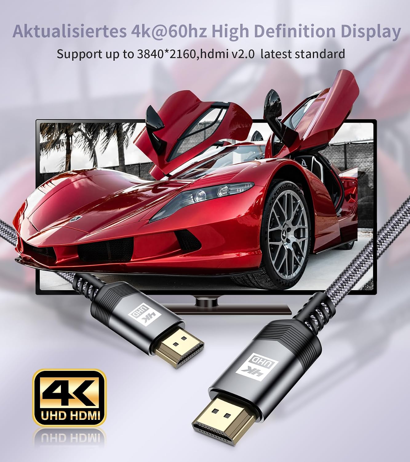 Thumbnail 1 de sweguard 4K HDMI Kabel 10 m