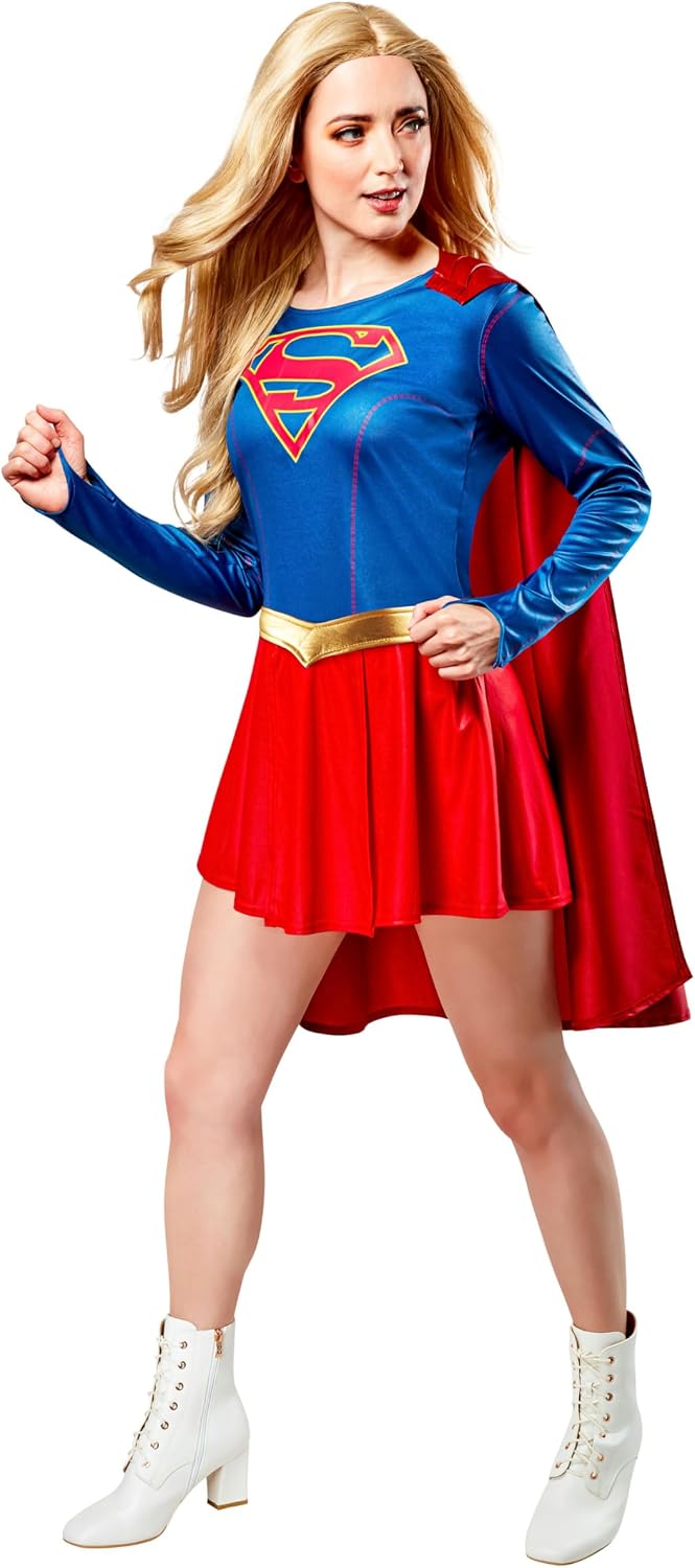 Detalle de Rubie's Supergirl Kostüm für Erwachsene 🎭